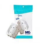 Módulo Tomada 20A 2P+t Branco Linha Sleek Margirius