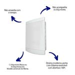 Quadro Distribuição Embutir 16 Disjuntores Tigre