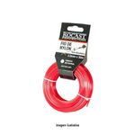 Fio de Nylon para Roçadeiras Bitola 3.0mm Rolo 30m Rocast 3100018