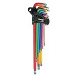 Jogo De Chave Torx Extra Longa Colors T10-T50 9 peças 08046