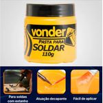 Pasta para Soldar Estanho 110gr Vonder 7443110000