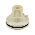 Adaptador Flange Roscável Para Caixa Dagua 1'' Amanco