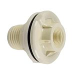 Adaptador Flange Roscável Para Caixa Dagua 1'' Amanco