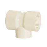 Te Pvc Redução Roscável 3/4 X 1/2 Amanco