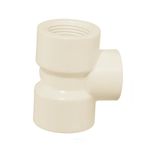 Te Pvc Redução Roscável 3/4 X 1/2 Amanco