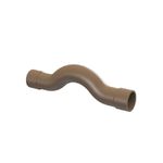 Curva Soldável Marrom de Transposição 25mm Plastubos
