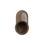 Curva Soldável Marrom de Transposição 25mm Plastubos