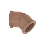 Joelho Pvc Marrom 45º Graus 110mm Amanco