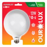 Lampada Globo Superled 12W 6500K Ourolux 20420