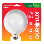 Lampada Globo Superled 12W 2700K Ourolux 20425
