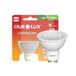 Lampada Led Dicroica GU-10 4W 6500K 20072 Ourolux 