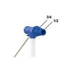 Torneira Bóia Vazão Total 3/4'' e 1/2" 191401 Blukit 