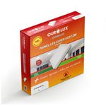Painel de Led Quadrado Sobrepor 12W 6500K Ourolux 03217