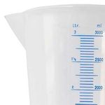 Jarra de Polipropileno Transparente 3 Litros 2166 Bremen 
