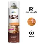 Lustra Móveis em Spray 300ml Domline