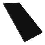 Prancha de Aglomerado Preta de 60 x 20cm Brasforma