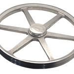 Polia de Alumínio 350mm com 2 Canais A Alucal