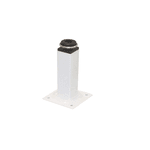 Pé para Móveis Quadrado 120mm Branco - 4 peças