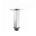Pé para Móveis Quadrado 120mm Cromado - 4 Peças
