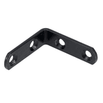 Cantoneira Abas Iguais 60 x 60mm Preta - 10 und