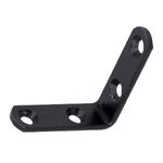 Cantoneira Abas Iguais 60 x 60mm Preta - 10 und