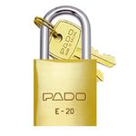 Cadeado de Latão 20mm Pado 