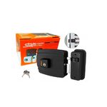 Fechadura Elétrica Preto Fosco 56327 Stam