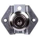 Fechadura para Gaveta 302 Niquelada