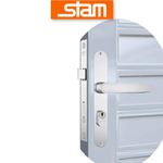 Fechadura Perfil Metálico 501/11 Inox Stam