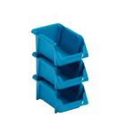 Gaveta Plástica Empilhável Número 7 Azul 42004 Presto