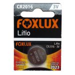 Bateria de Litio 3V CR2016 Foxlux 95.11