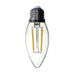 Lampada Filamento Vela 2W Bivolt Foxlux 90.135