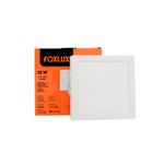 Painel Led Sobrepor Quadrado 12W 4000K Bivolt Foxlux 90.164