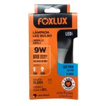 Lampada Led 9W 6500K Bivolt Foxlux 90.07