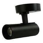 Spot Direcionavel Sobrepor 12W 3000K Preto Bivolt Foxlux 92.59