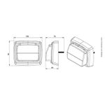 Acabamento para Válvula de Descarga Hydra Max Cromado 340310 Blukit