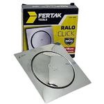 Ralo Quadrado Click Inteligente em Inox 150mm 7097 Fertak