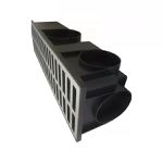 Grelha Ralo Pluvial Linear com Coletor 15x50cm Alumínio Modular