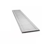 Grelha Ralo Pluvial Linear Aluminio 20x50cm com Suporte