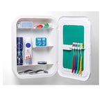 Armário para Banheiro 30x37x9cm Branco PR5055-2