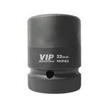 Soquete Sextavado Curto de Impacto 1/2 x 22mm Vip 900162