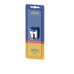 Bucha de Redução em Latão Cromado Rosca 1/2 x 1/4 pol