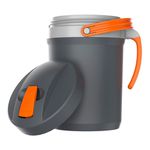 Recipiente Térmico Flip Top 2,5 Litros Cinza 1804CI Termolar