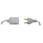 Cordão Prolongador com 10 Metros Cinza 16816