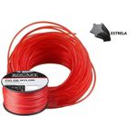 Fio de Nylon para Roçadeiras Bitola 3.0mm Rolo 2kg Rocast 3100012