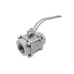 Valvula Esfera Tripartida Inox 1.1/2 pol MGA