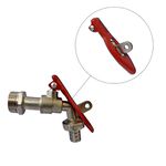 Torneira Esfera 3/4 pol com Porta Cadeado BFH1454 Bestfer