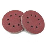 Disco de Lixa 5 pol com Velcro GR-120 Fertak Kit 10 Peças