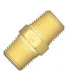 Niple de Latão 1/4 x 1/4 pol Lubefer
