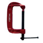 Grampo Fixação Tipo C 8 pol 7818 Fertak